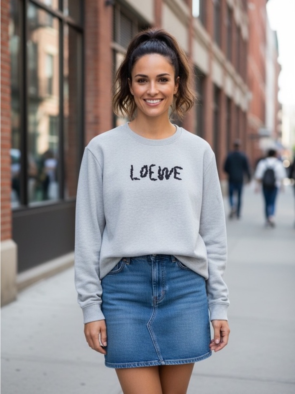 Loewe Sweatshirt with Embroidered Logo